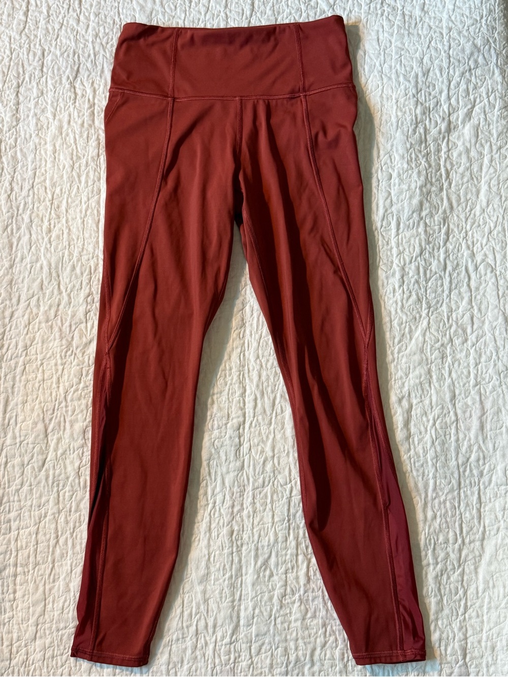 Athleta High-Rise Leggings in Deep Rust - Picture 2 of 8